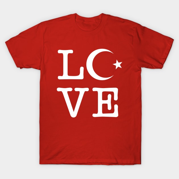 Turkey Love T-Shirt by Stoney09